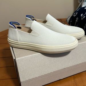 Rothy's Slip On Sneakers White Size 7.5